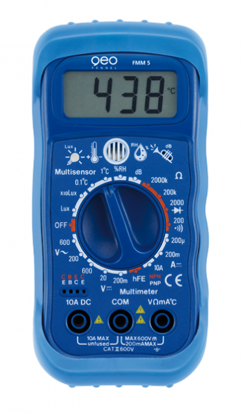 FMM 5 Multisensor-Multimeter 5-in-1