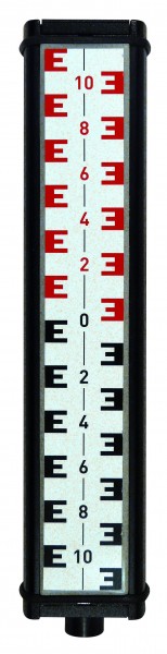 Visier-Messlatte mit Beleuchtung